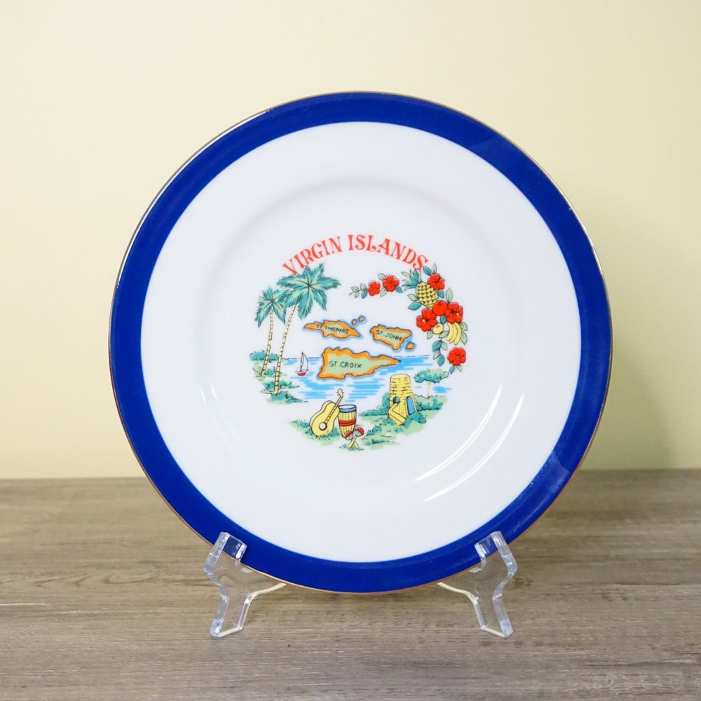 Virgin Islands Souvenir Plate